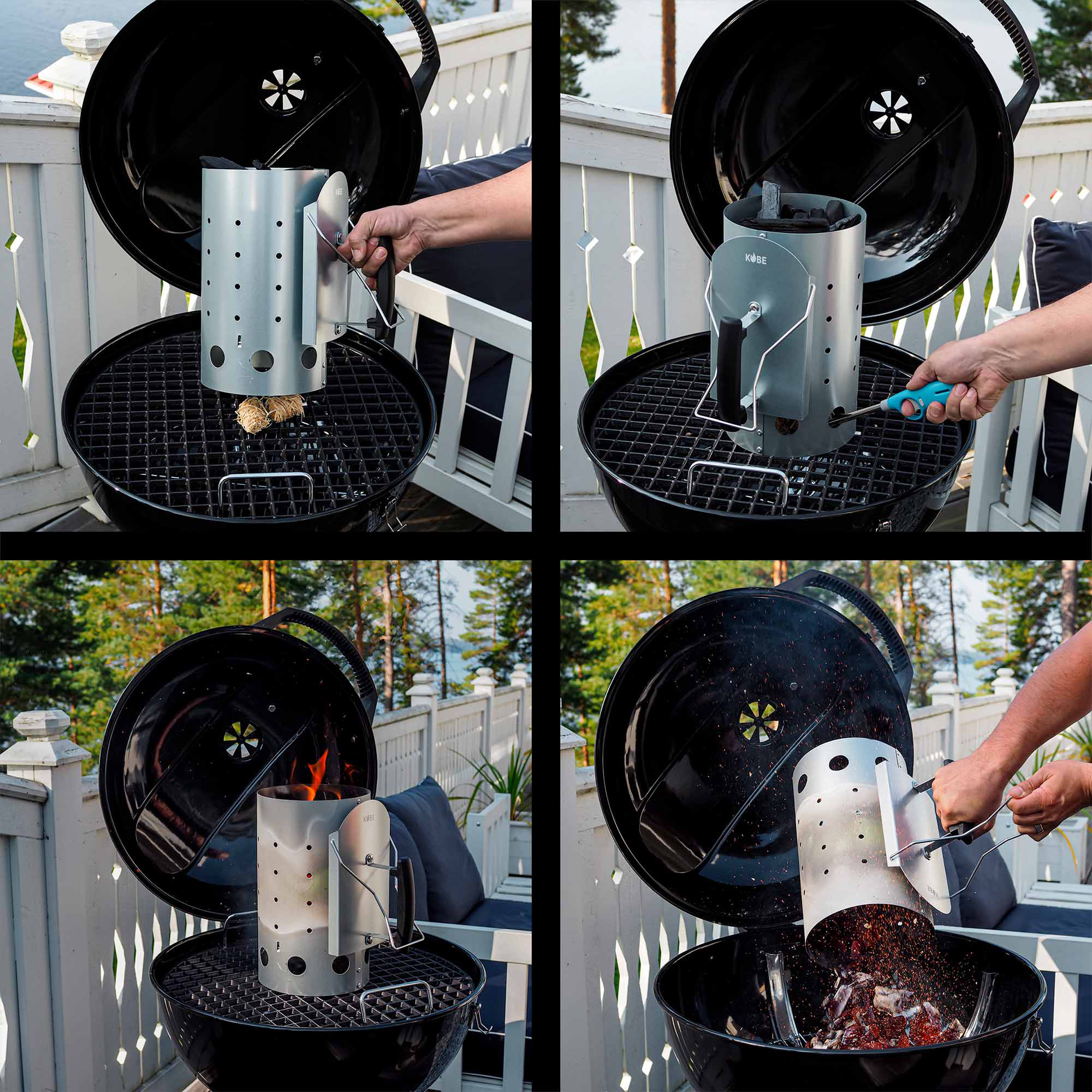 Rörtändare Kobe Premium BBQ