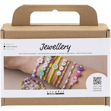 Smycken Creativ Company Mini DIY Mix Färgstarka armband