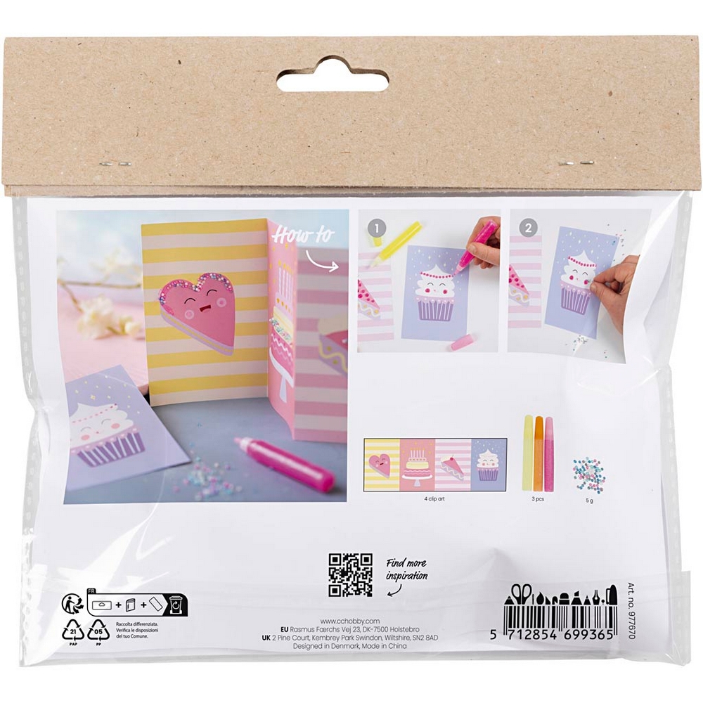 DIY-kit Creativ Company Dekoration Kakor