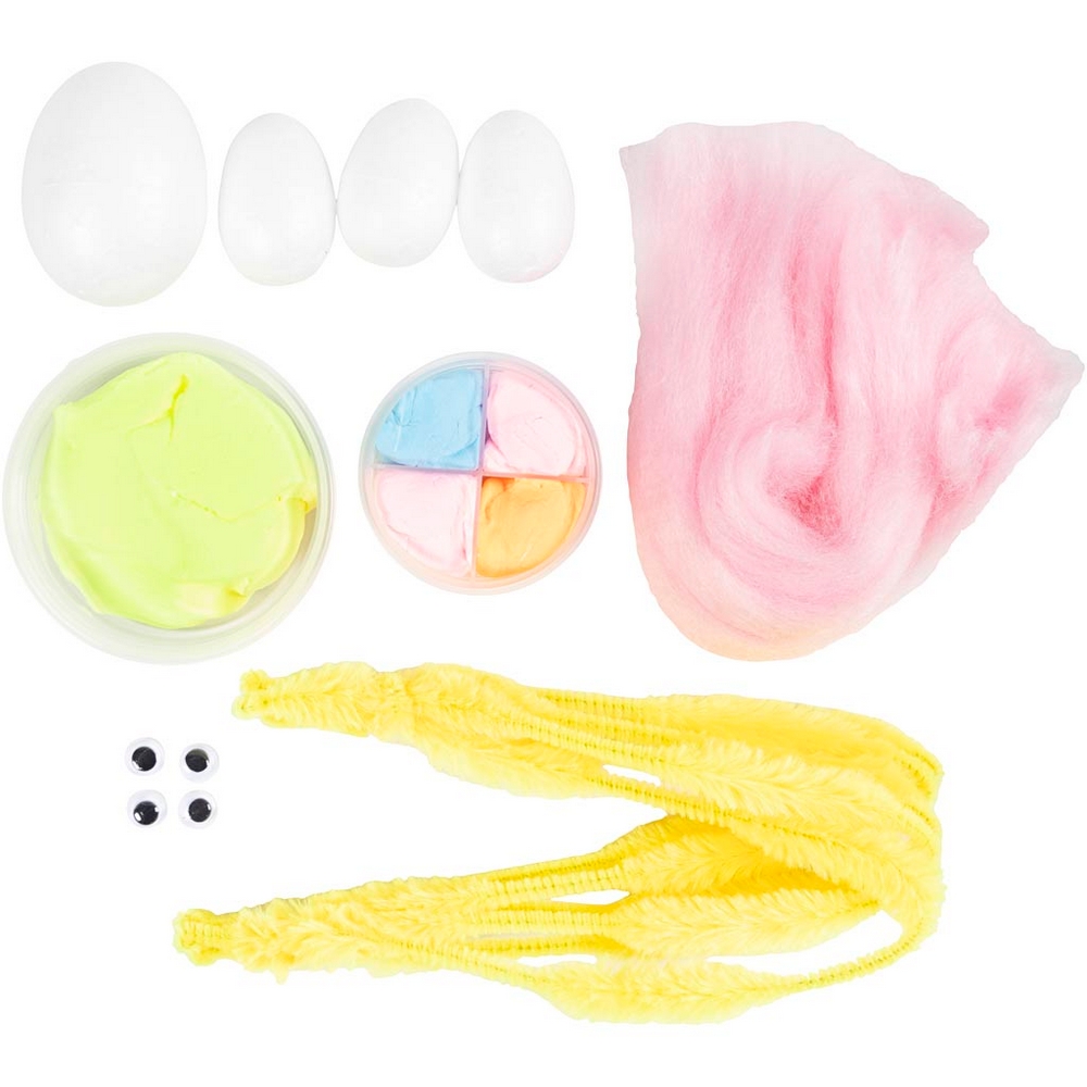 DIY-kit Creativ Company Modellera Påskfamilj