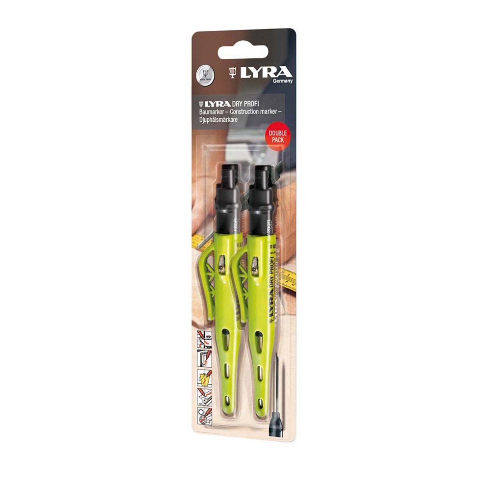 Djuphålsmärkare Lyra Dry Profi 2 Pack