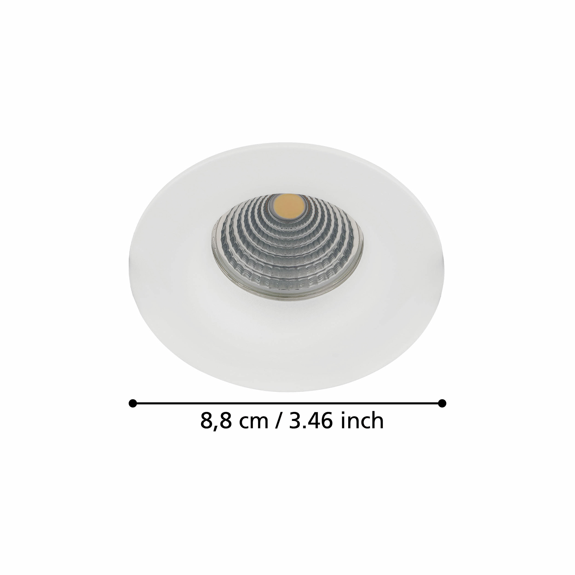 Infälld Lampa Eglo Saliceto Stel 88 mm 2700K