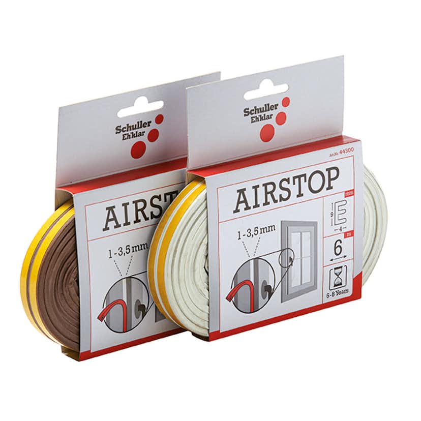 Tätningslist Schüller Airstop E-Profil Vit