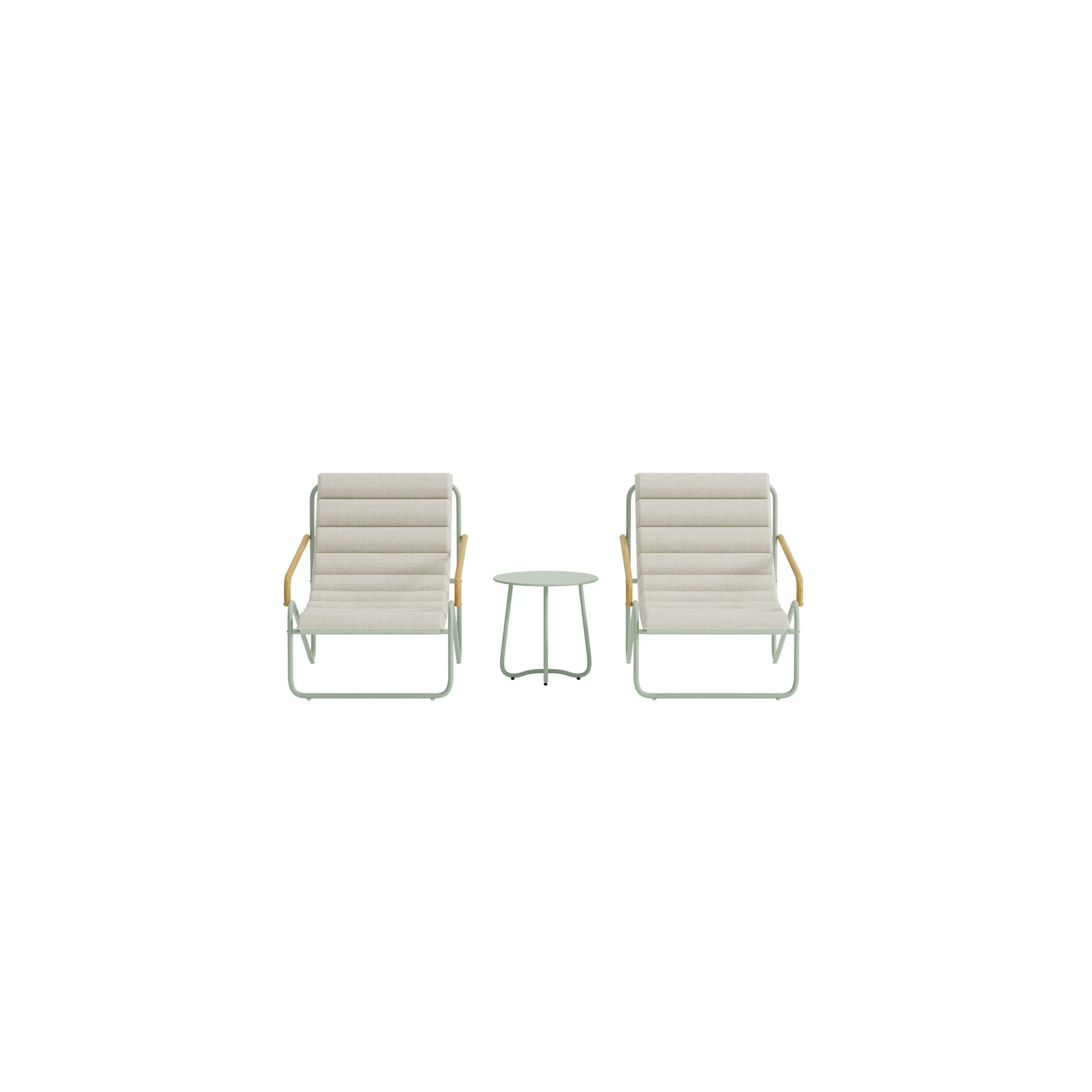 Grön/Beige