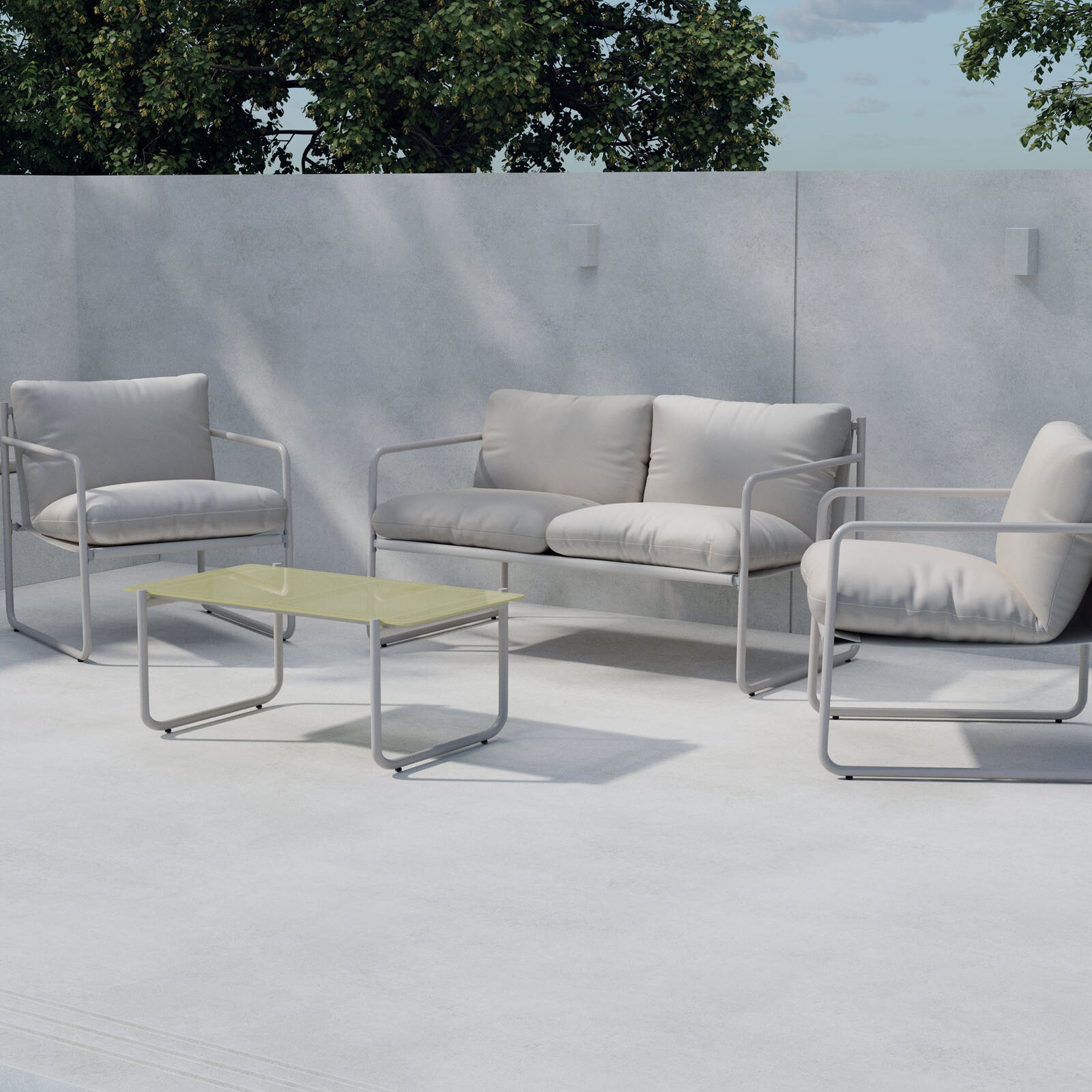 Soffgrupp Venture Home Thassos Utomhus med Dynor