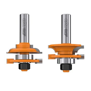 Frässet CMT Orange Tools Profil/Kontraprofil 2 delar HM Ø44,4 K12C