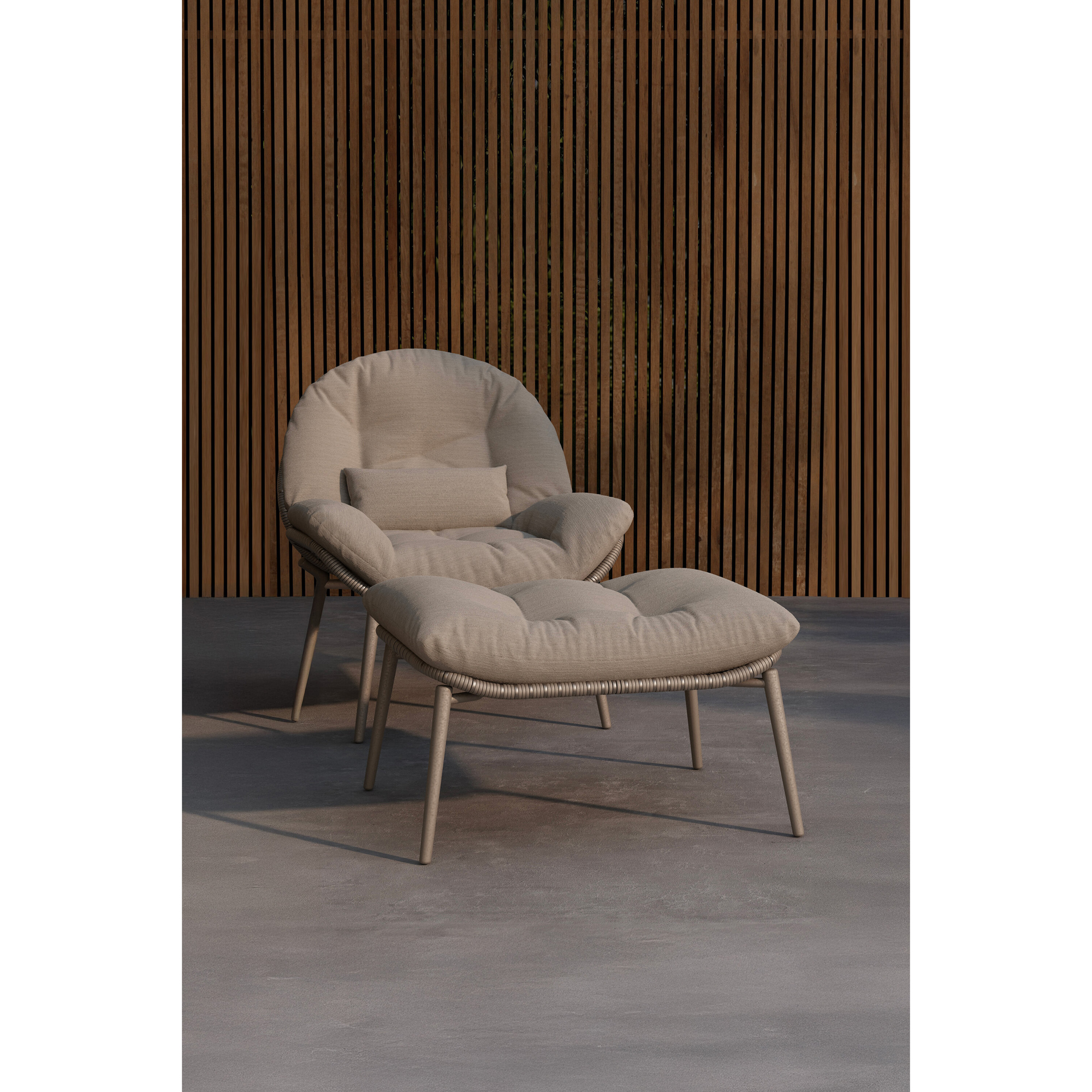 Fåtölj Venture Home Cala Loungefåtölj ink Dyna