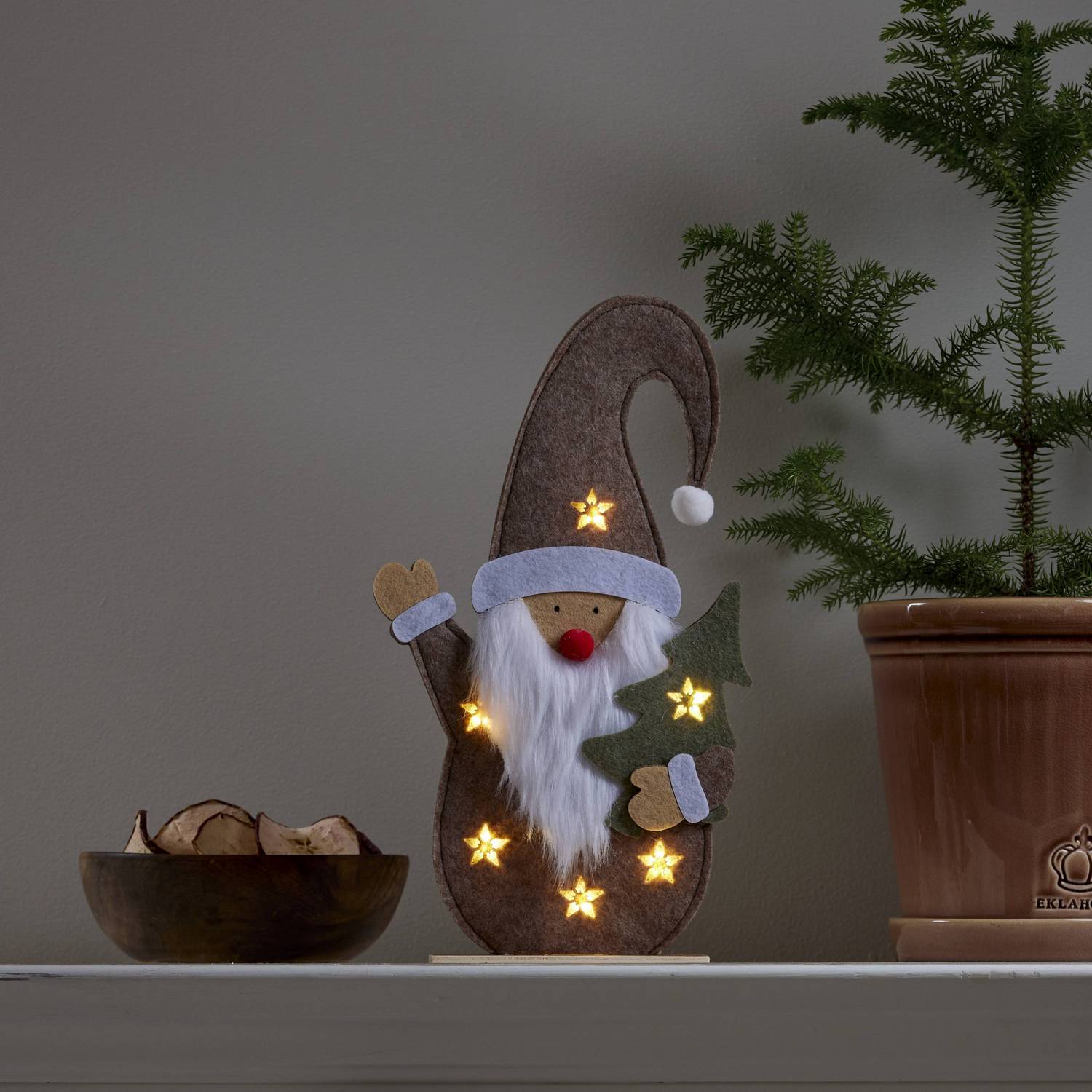 Inomhusdekoration Star Trading Fabbe Tomte