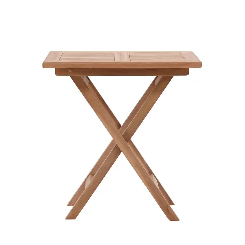 Cafébord Venture Home Kenya Teak Fällbart 70x70