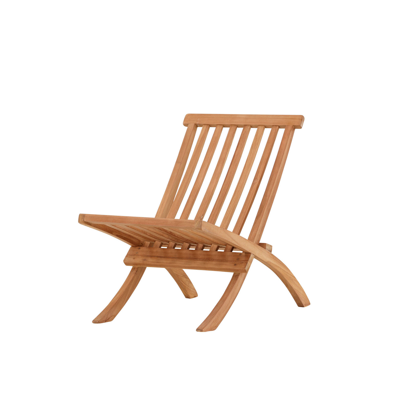 Fåtölj Venture Home Kenya Teak Fällbar