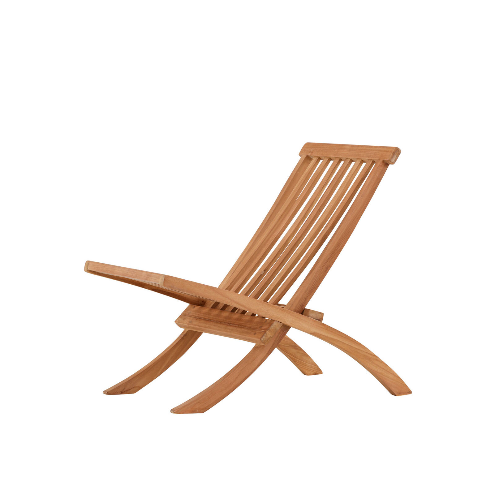 Fåtölj Venture Home Kenya Teak Fällbar