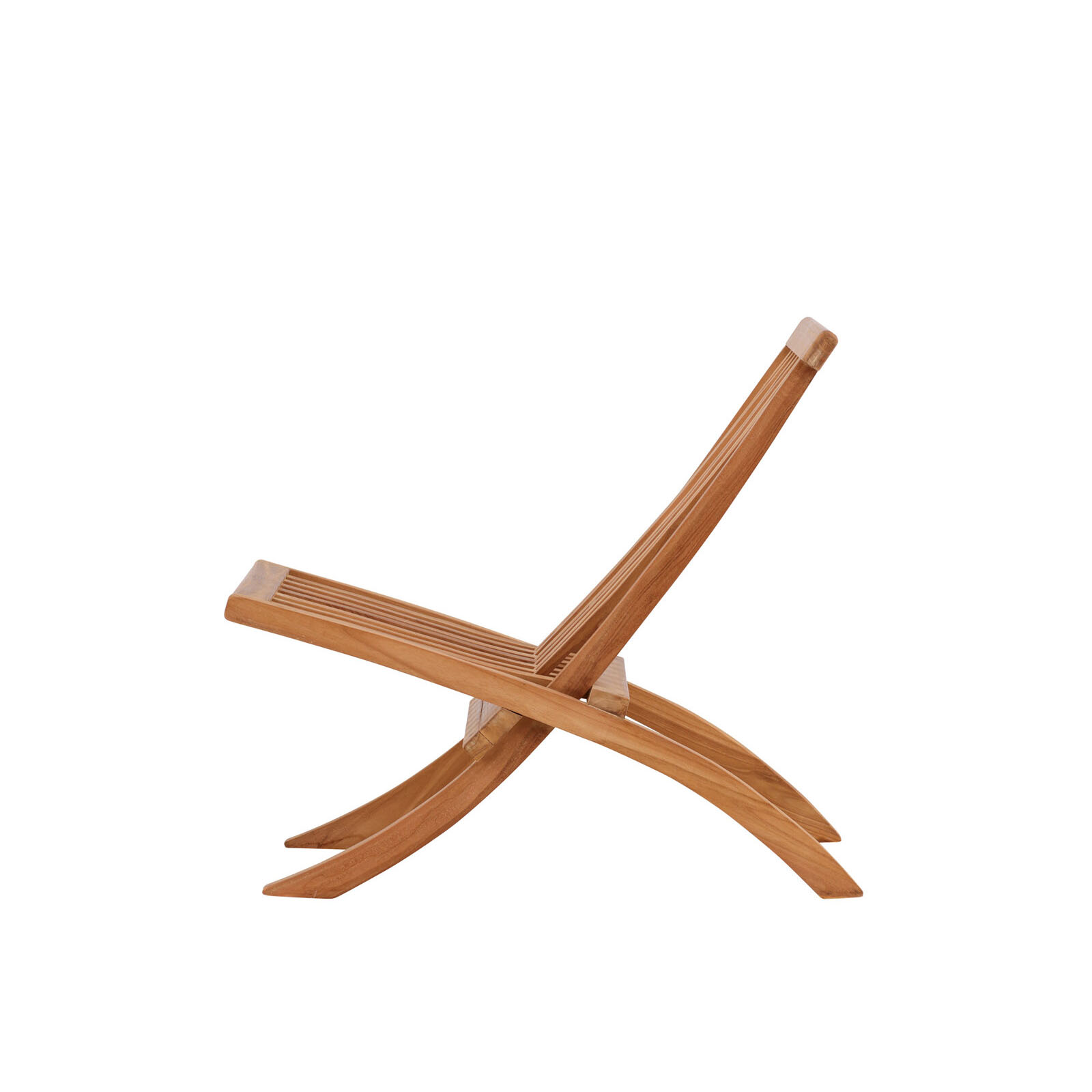 Fåtölj Venture Home Kenya Teak Fällbar