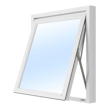 Vridfönster Effektfönster Aluminium 3-glas