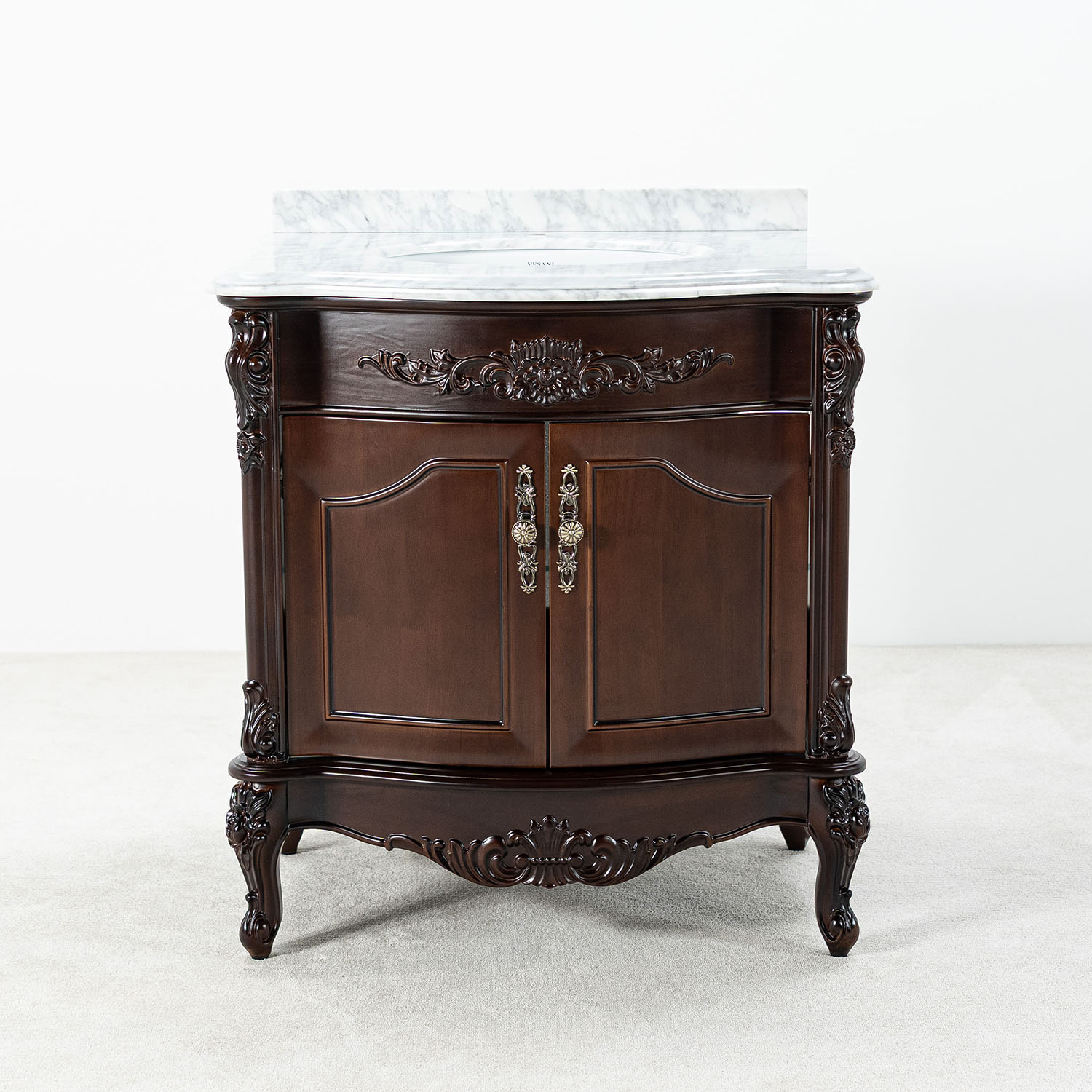 Tvättställsskåp Vesani Ottawa Vit Marmor