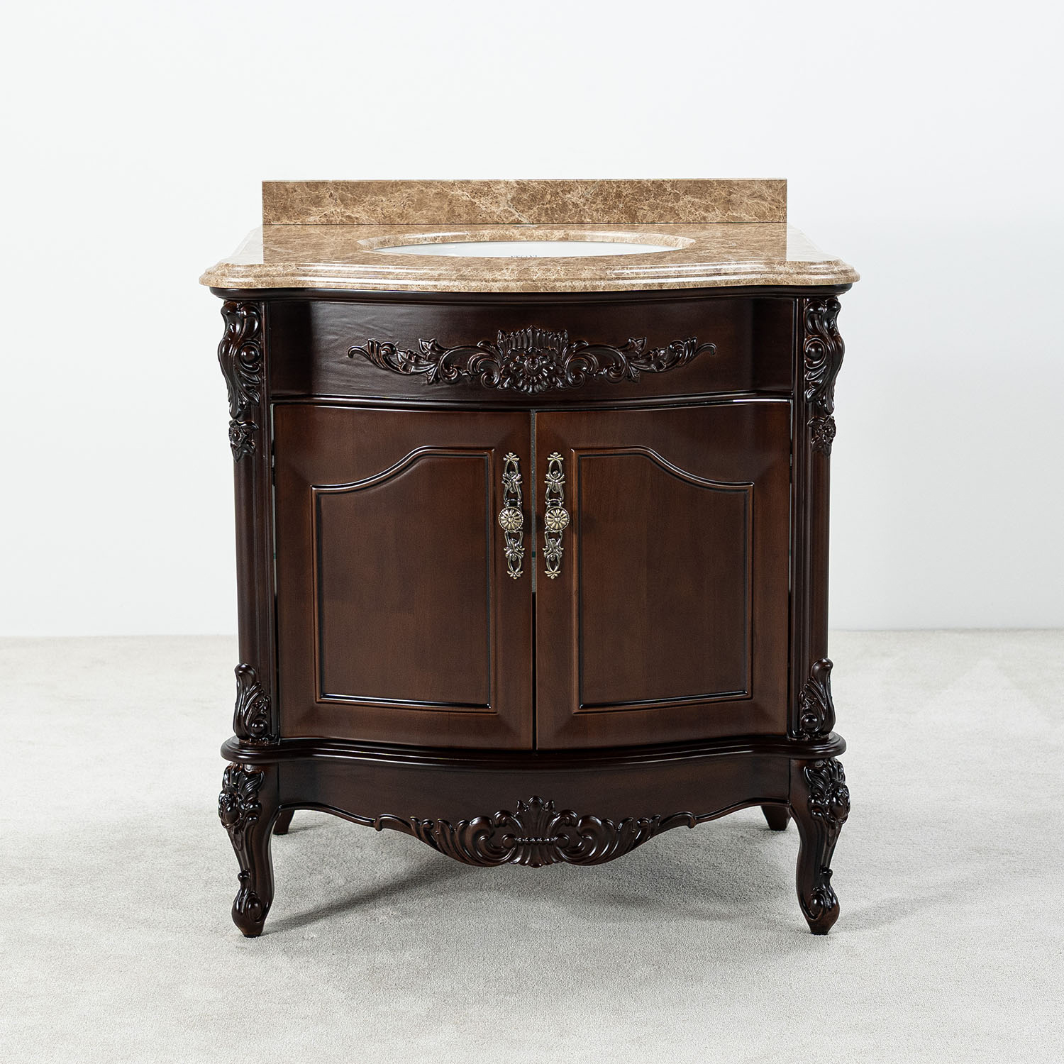 Tvättställsskåp Vesani Ottawa Beige Marmor