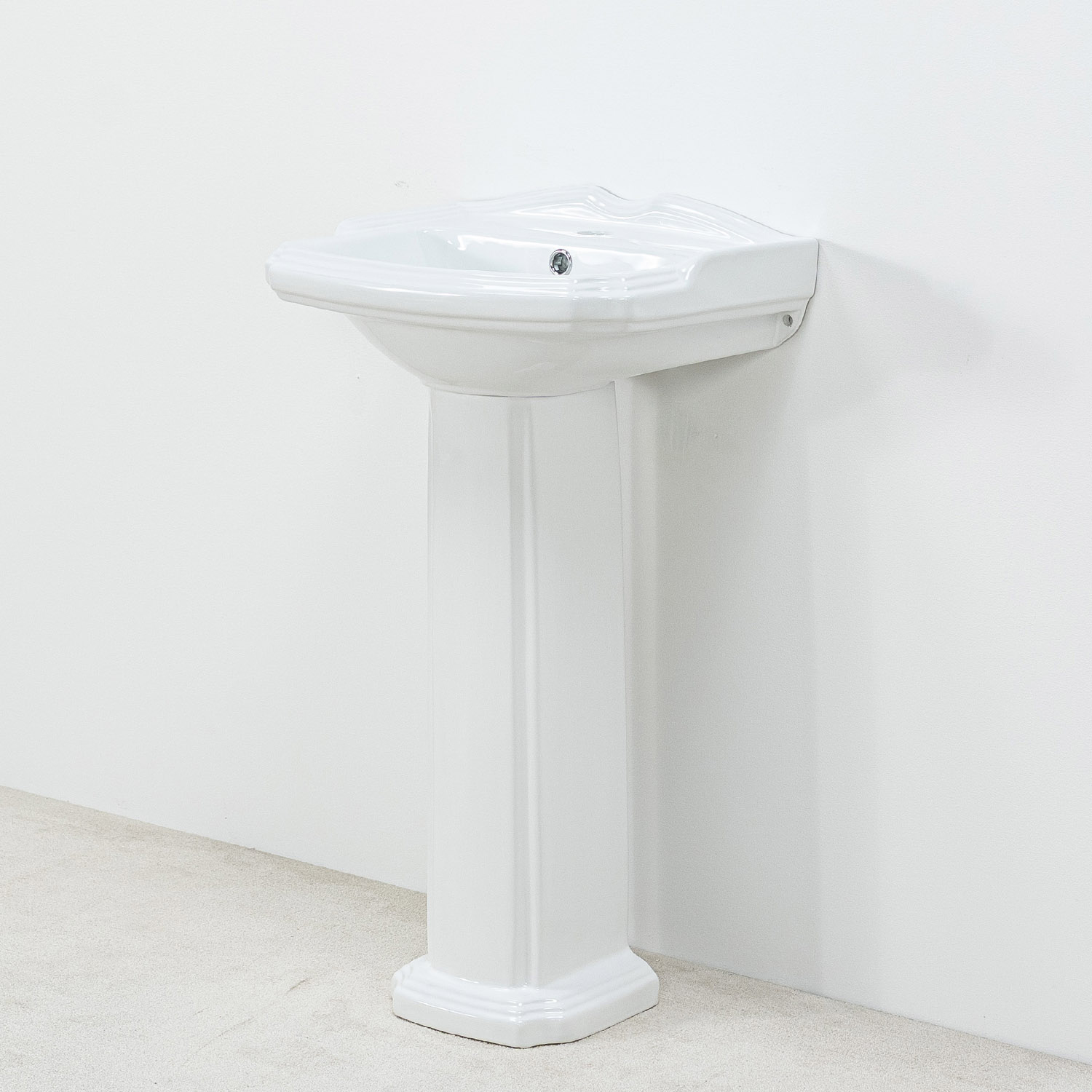 Tvättställ Vesani Greenwich med Piedestal