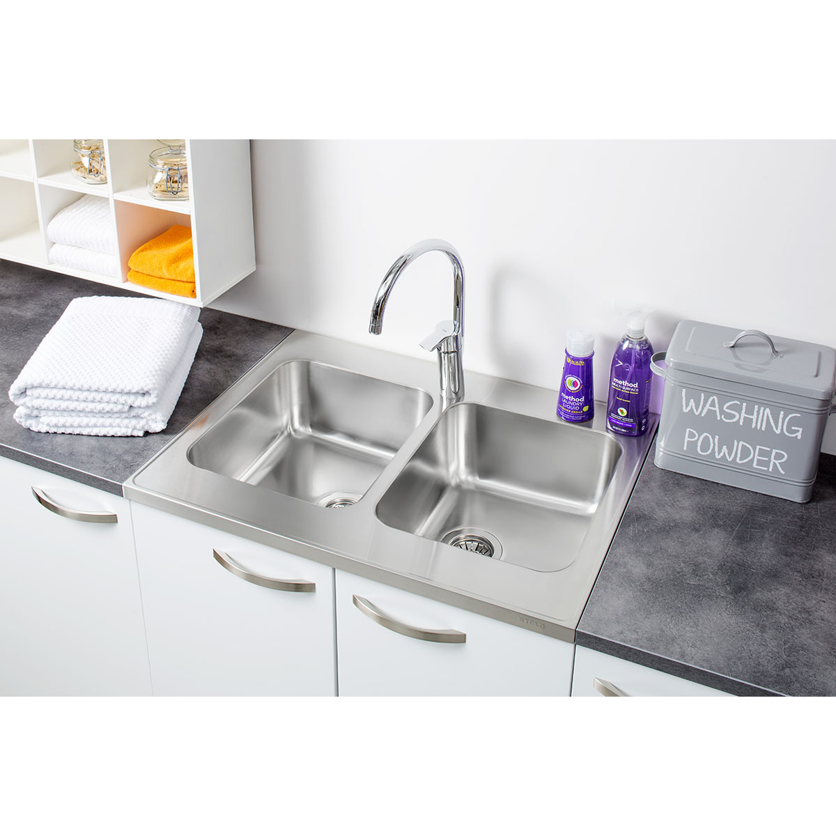 Diskbänk Stala A0800 Djup: 610 mm, Höjd: 30 mm