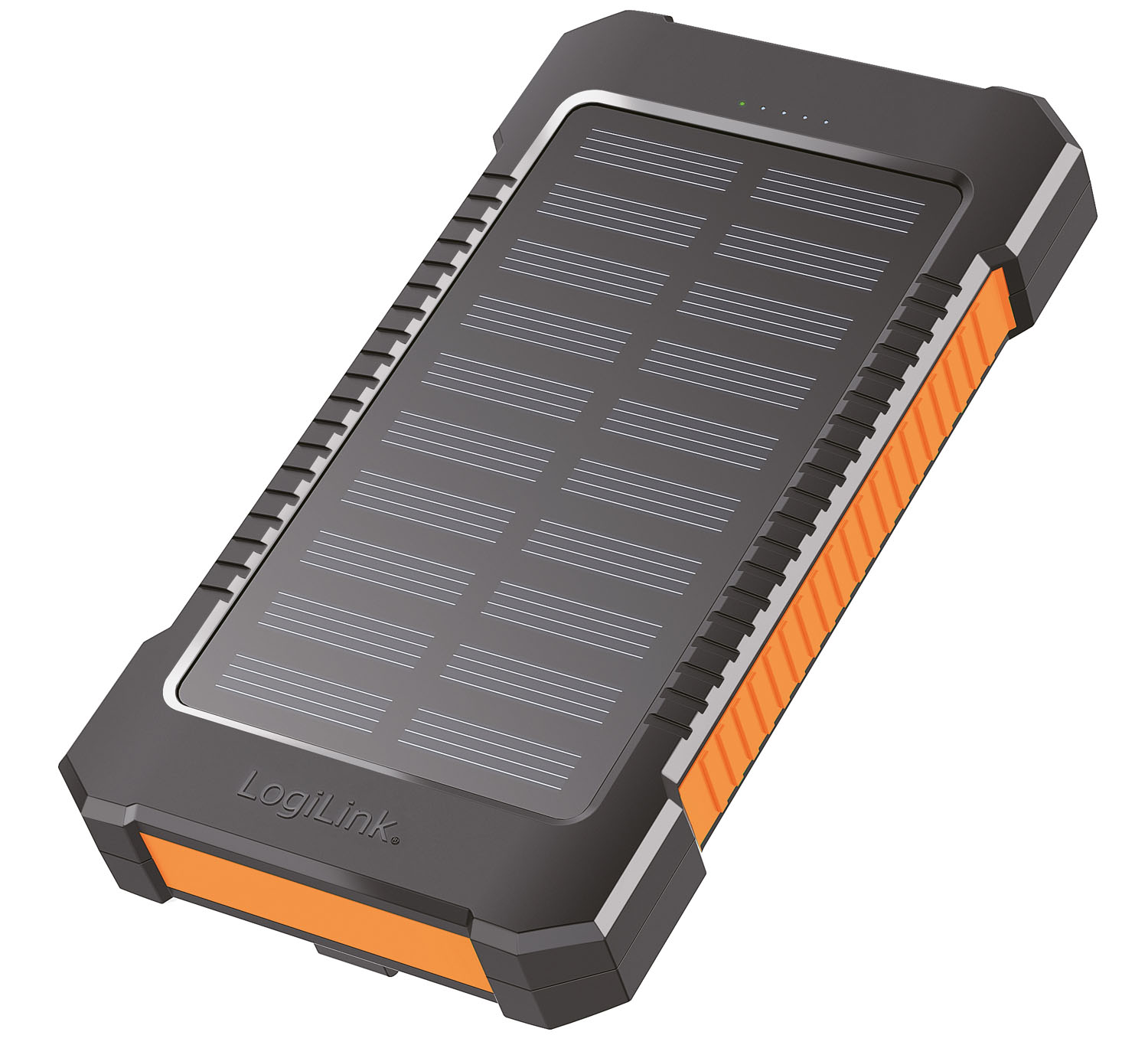 Solcells-Powerbank LogiLink 6000mAh 2xUSB-A 10W