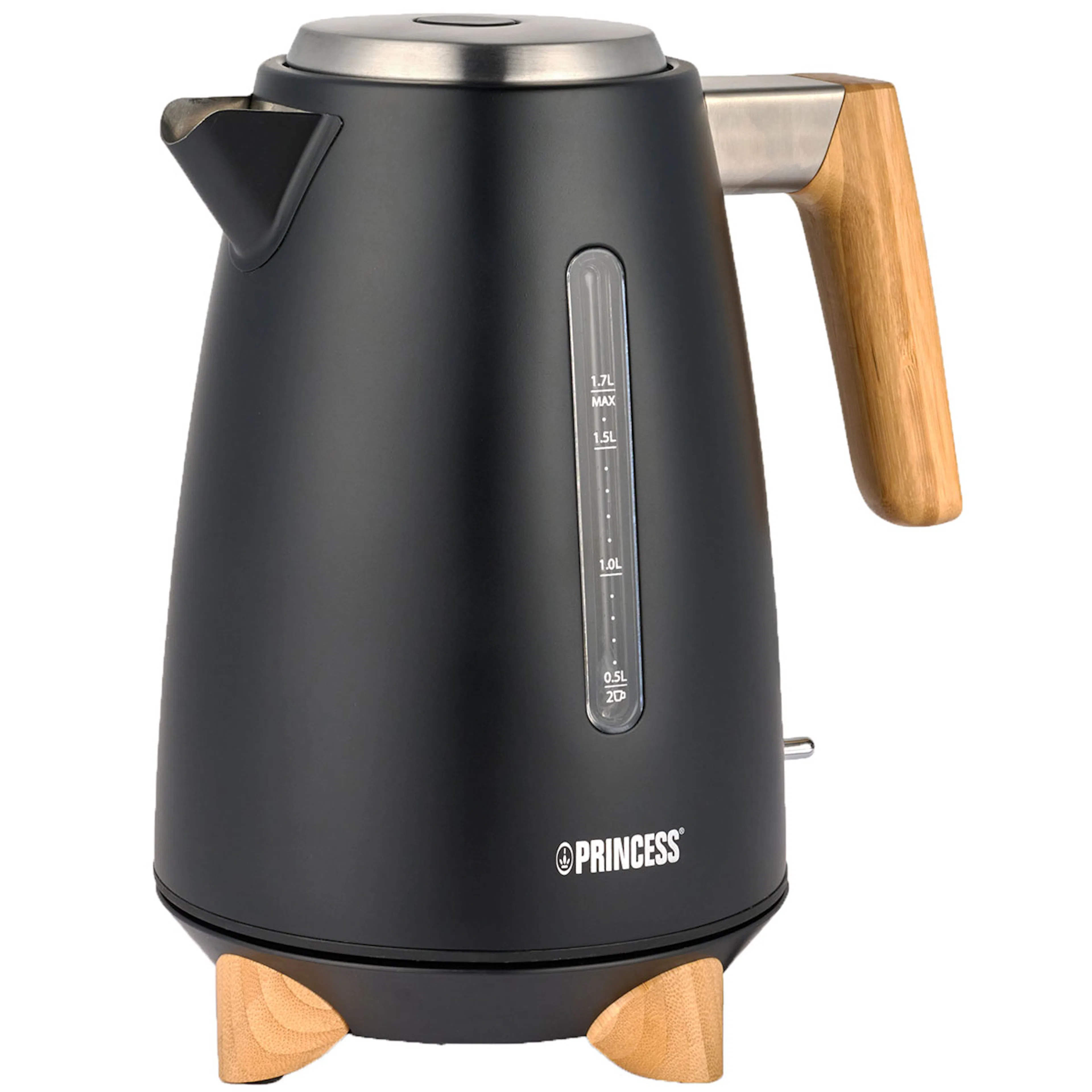 Vattenkokare Princess Bamboo Luxurious 1,7 L 3000W 236061