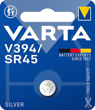 Knappcellsbatterier Varta SR45/V394 1,55V 1-pack