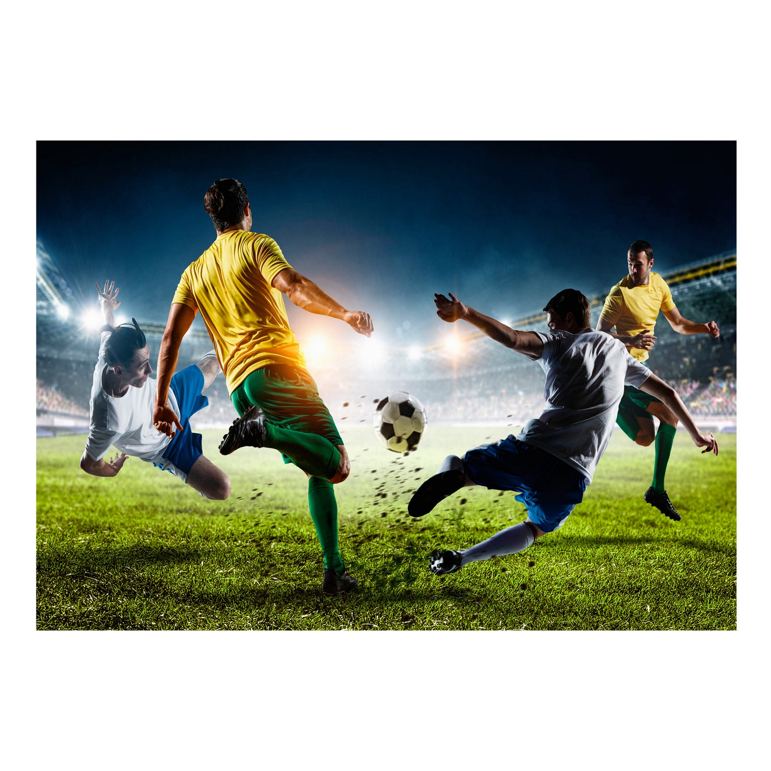 Fototapet Arkiio Självhäftande Decisive Tackle