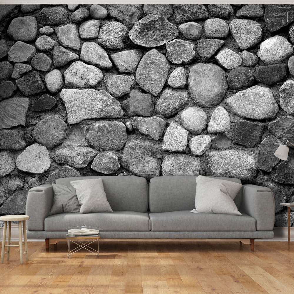 Fototapet Arkiio Självhäftande Grey Defence