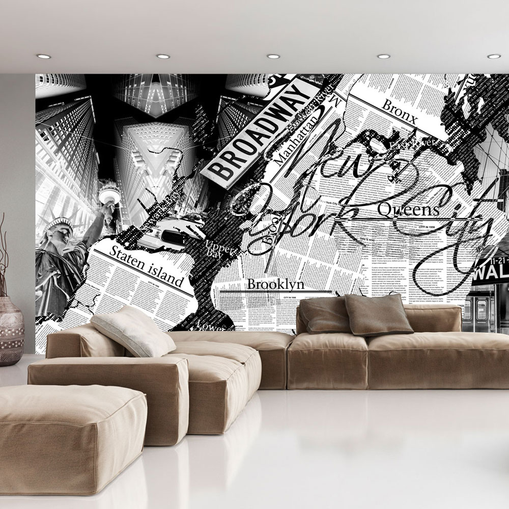 Fototapet Arkiio New York news 450x280 cm