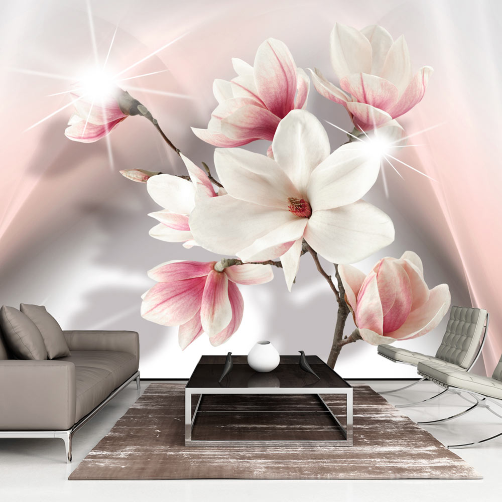 Fototapet XXL Arkiio White Magnolias II 500x280 cm