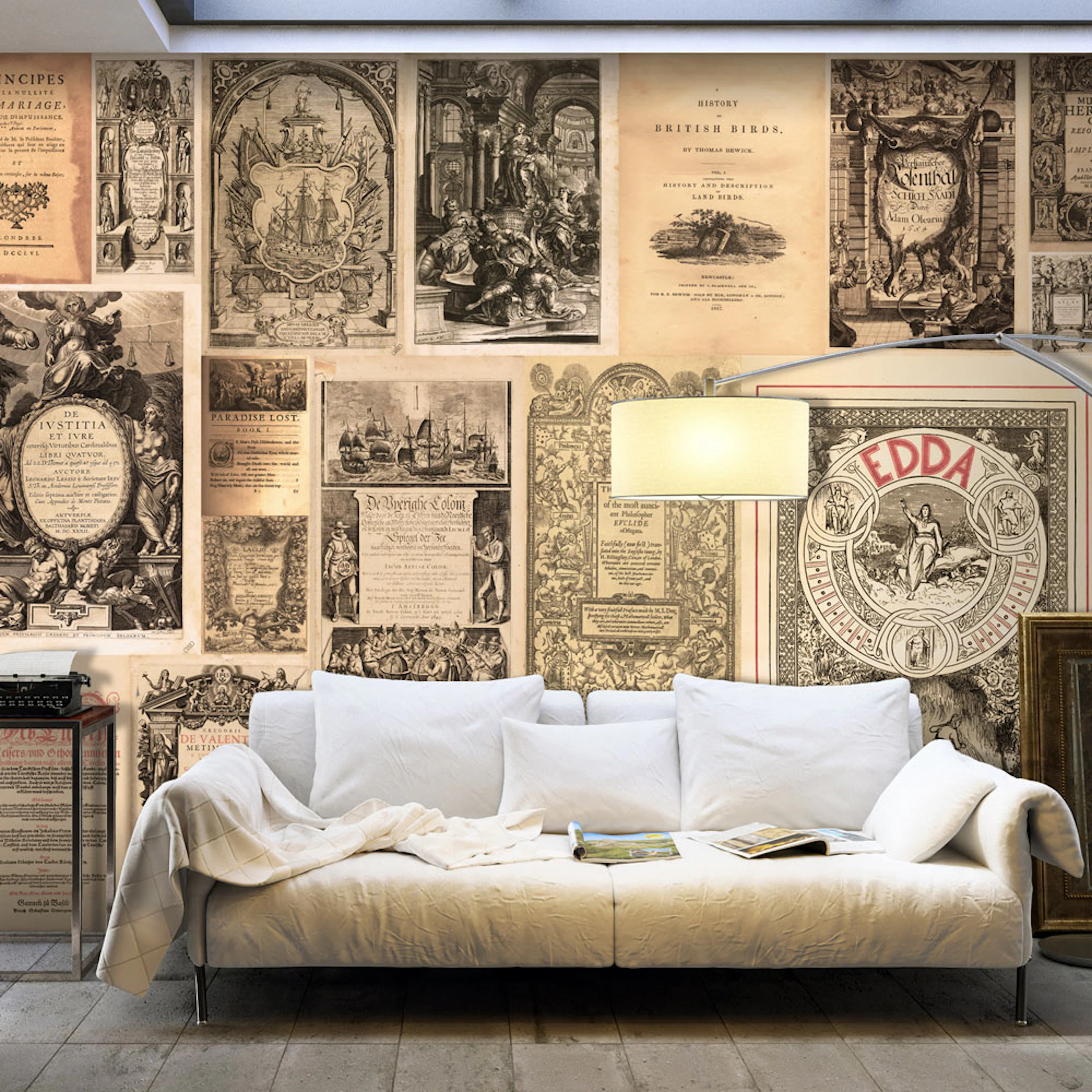 Fototapet XXL Arkiio Vintage Books 500x280 cm