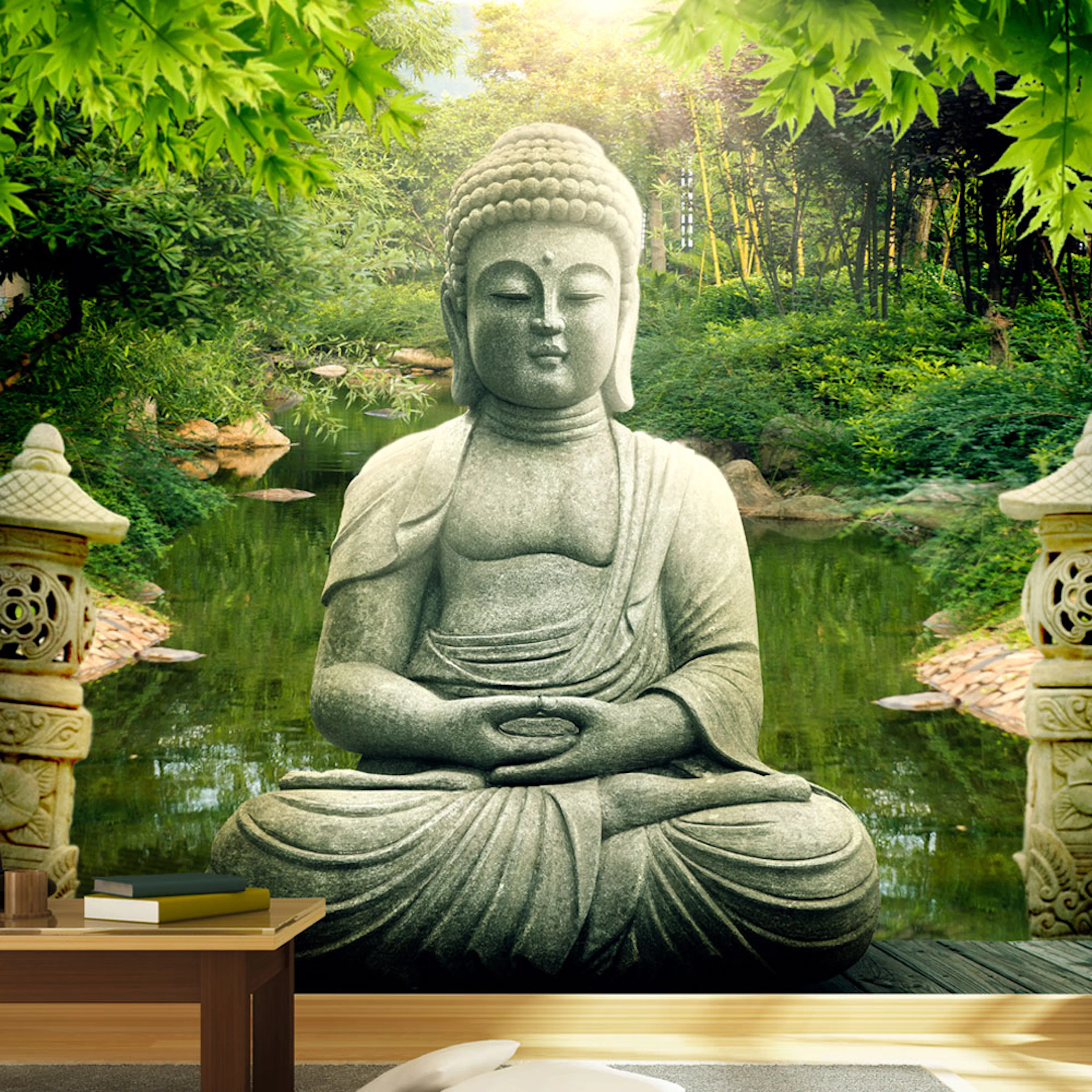 Fototapet Arkiio Buddha's Garden 450x315 cm