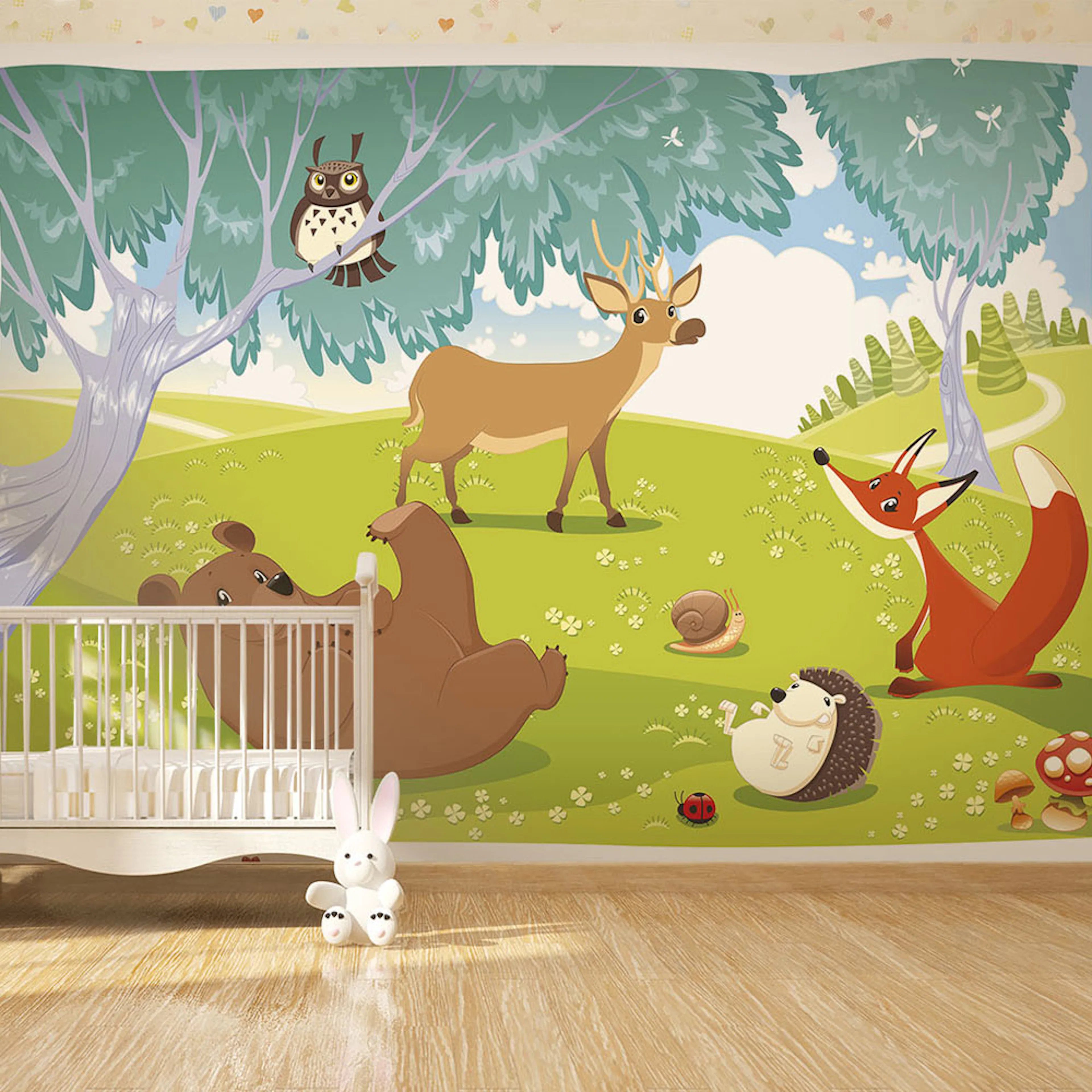 Fototapet Arkiio Funny Animals 450x315 cm