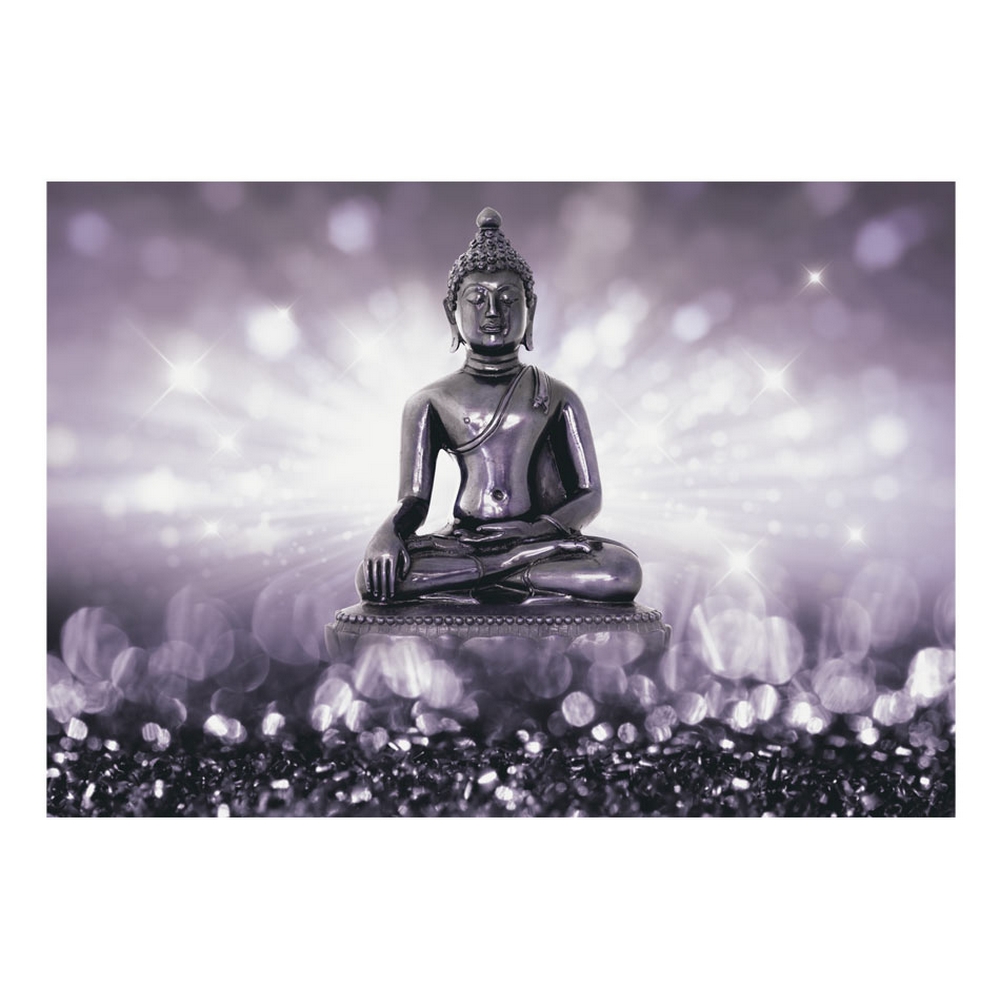Fototapet Arkiio Självhäftande Amethyst Buddha