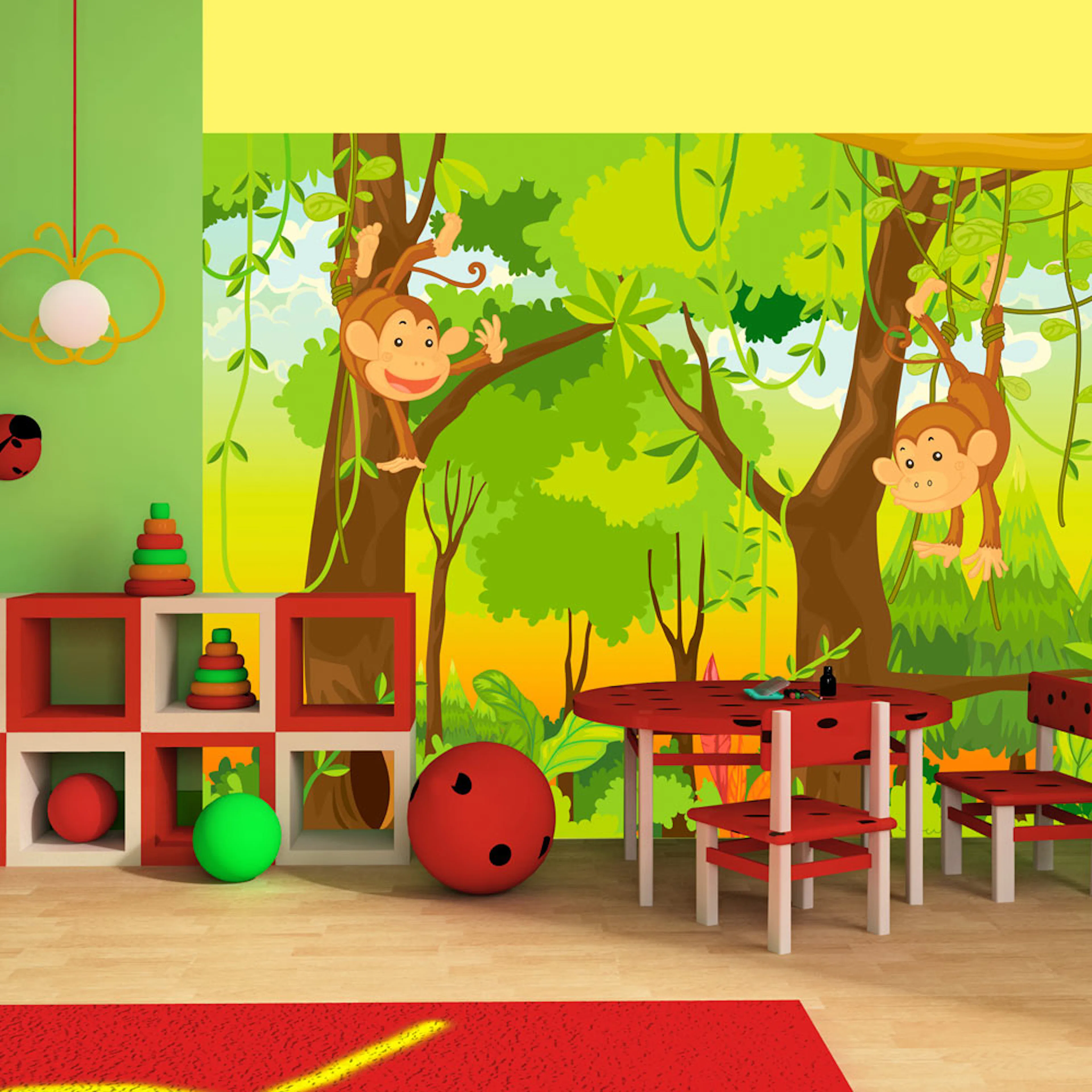 Fototapet Arkiio Jungle Monkeys