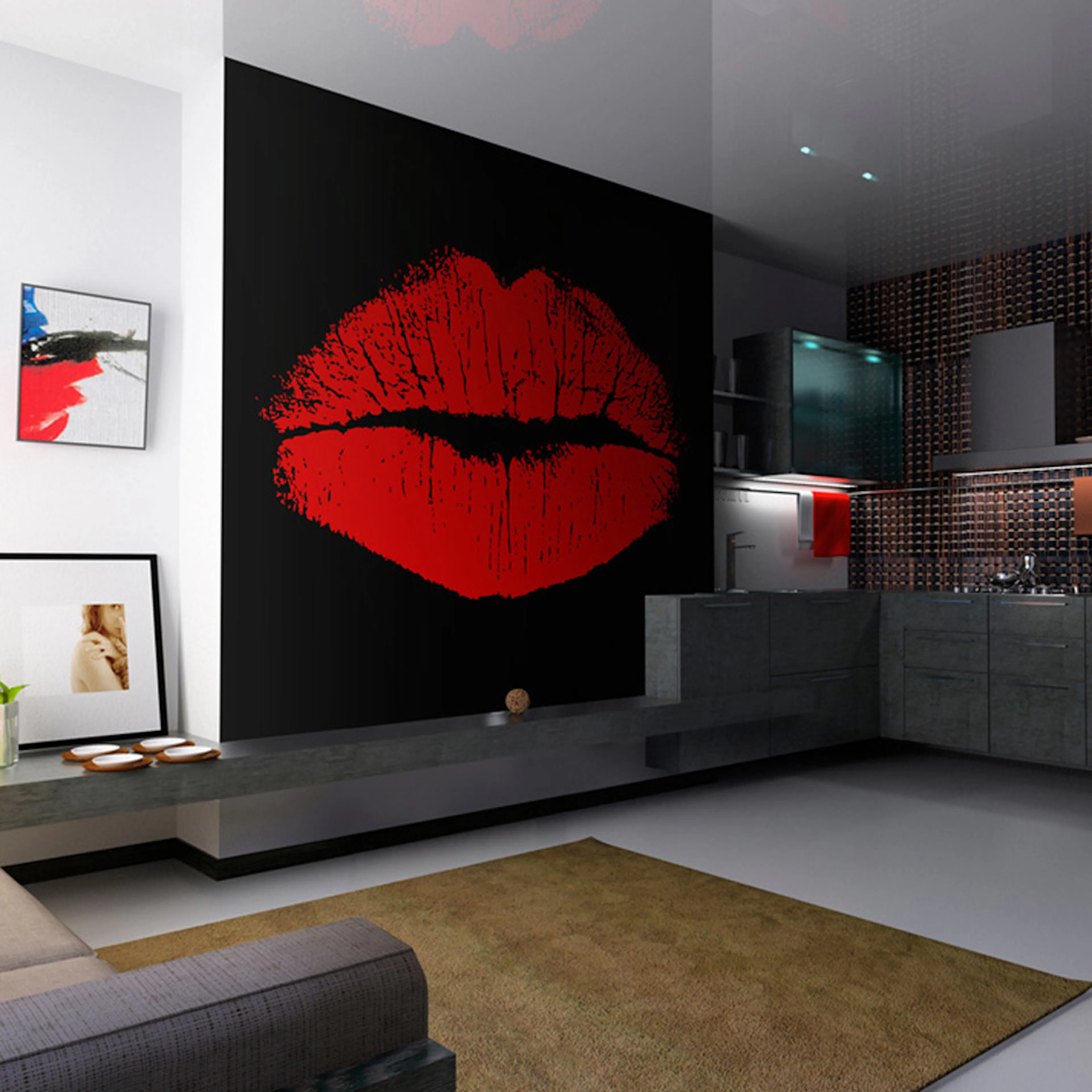 Fototapet Arkiio Sensual Lips