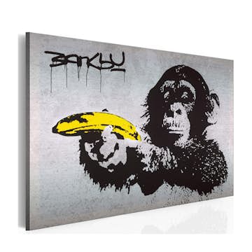 Tavla Arkiio Stoppa Eller Apan Skjuter Banksy