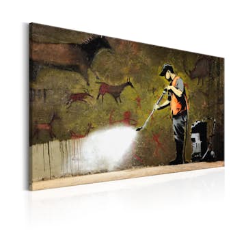 Tavla Arkiio Cave Painting By Banksy