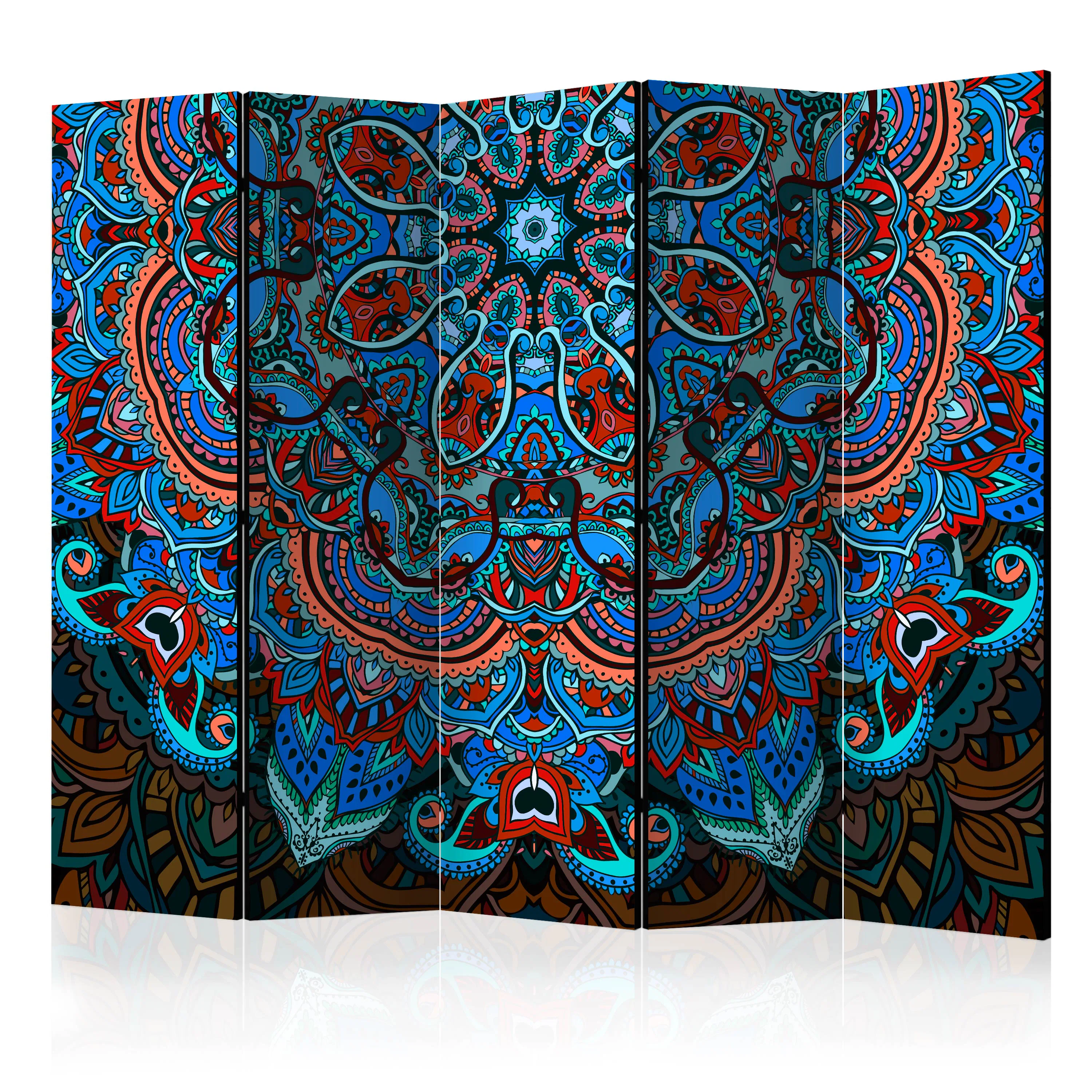 Rumsavdelare Skärmvägg Arkiio Blue Fantasy II 225x172 cm