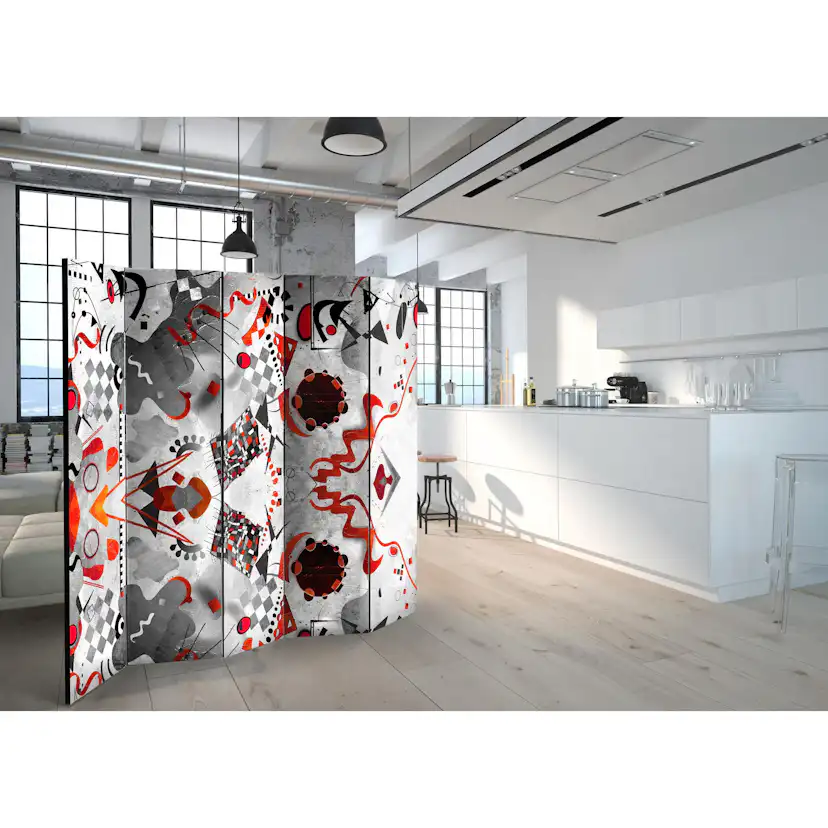 Rumsavdelare Skärmvägg Arkiio Geometric Cosmos II 225x172 cm