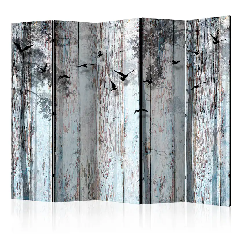 Rumsavdelare Skärmvägg Arkiio Rustic Boards II 225x172 cm