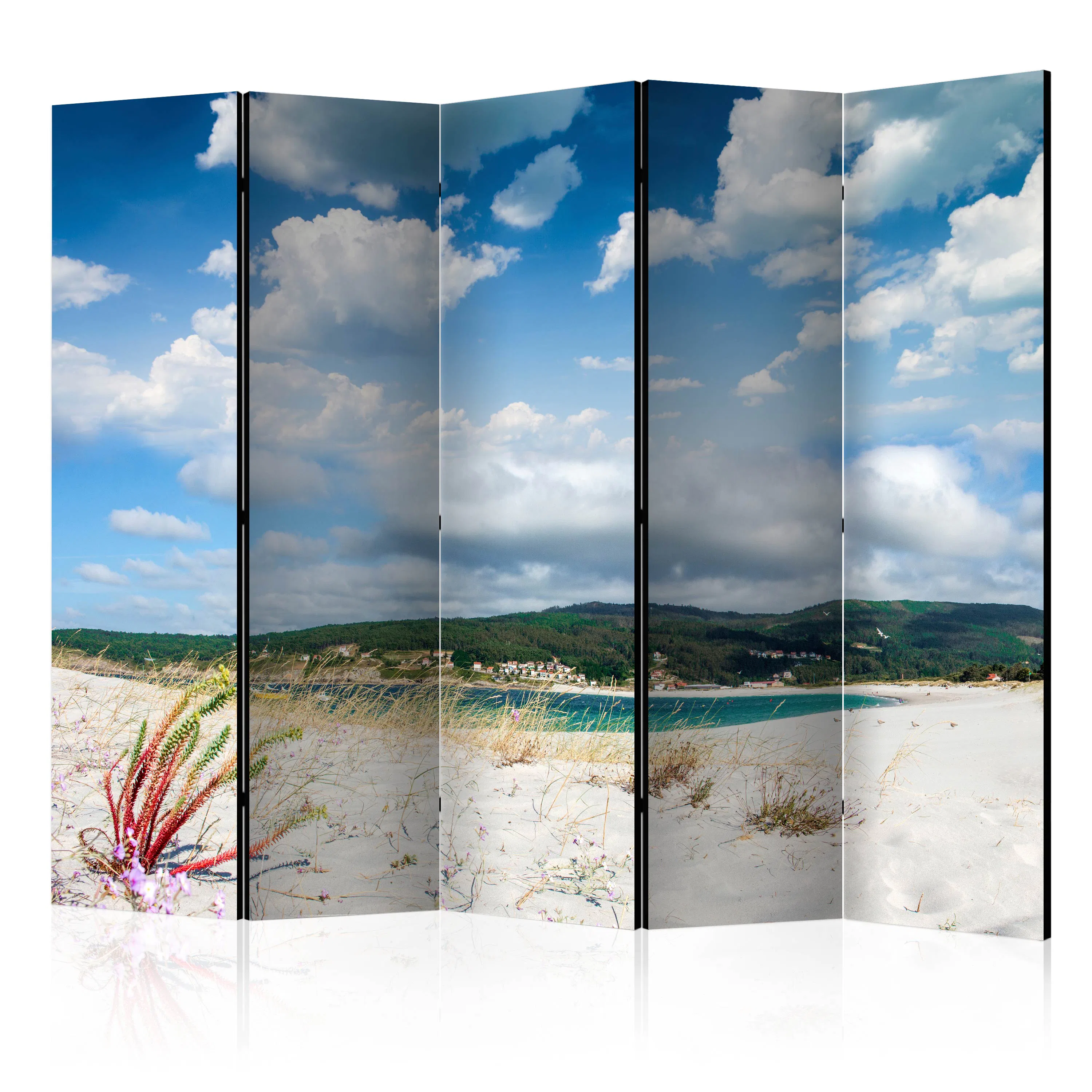Rumsavdelare Skärmvägg Arkiio Beach on the Costa da Morte II 225x172 cm