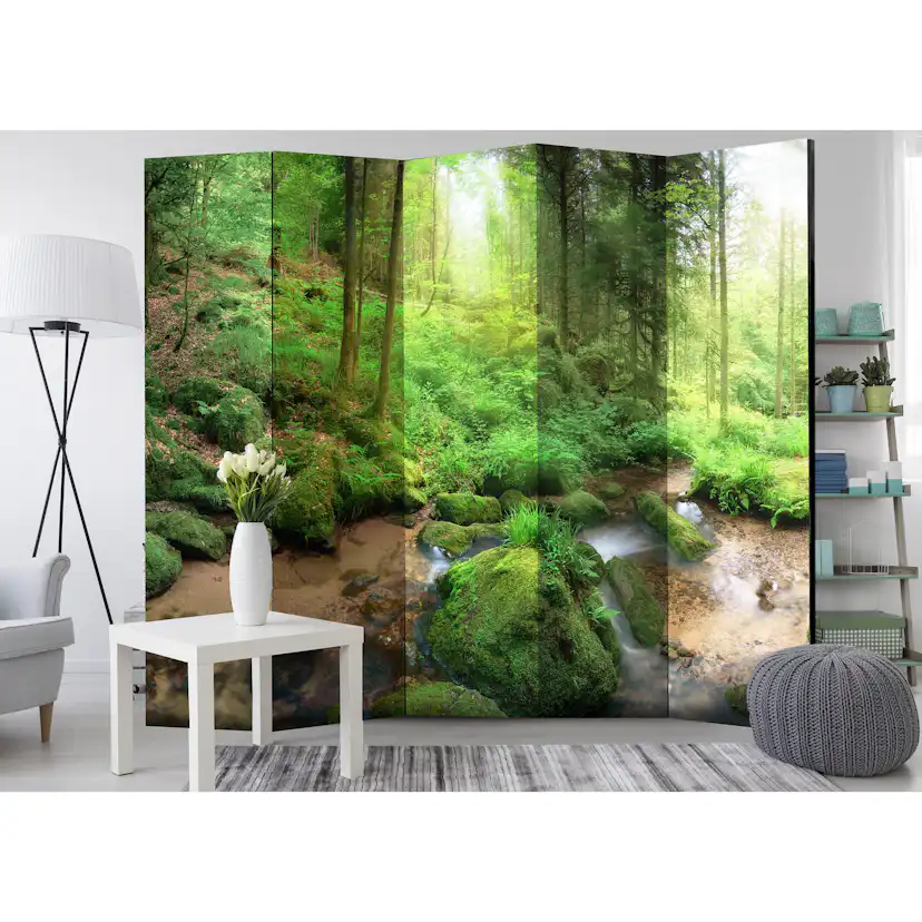 Rumsavdelare Skärmvägg Arkiio Humid Forest II 225x172 cm