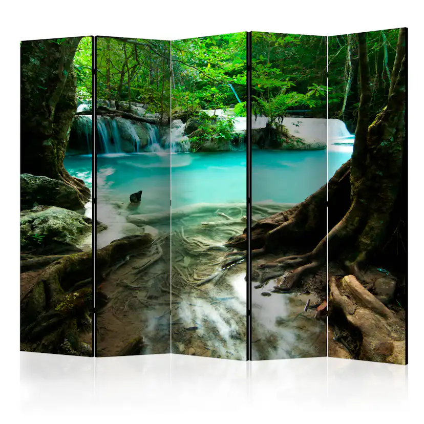 Rumsavdelare Skärmvägg Arkiio Crystal Clear Water II 225x172 cm