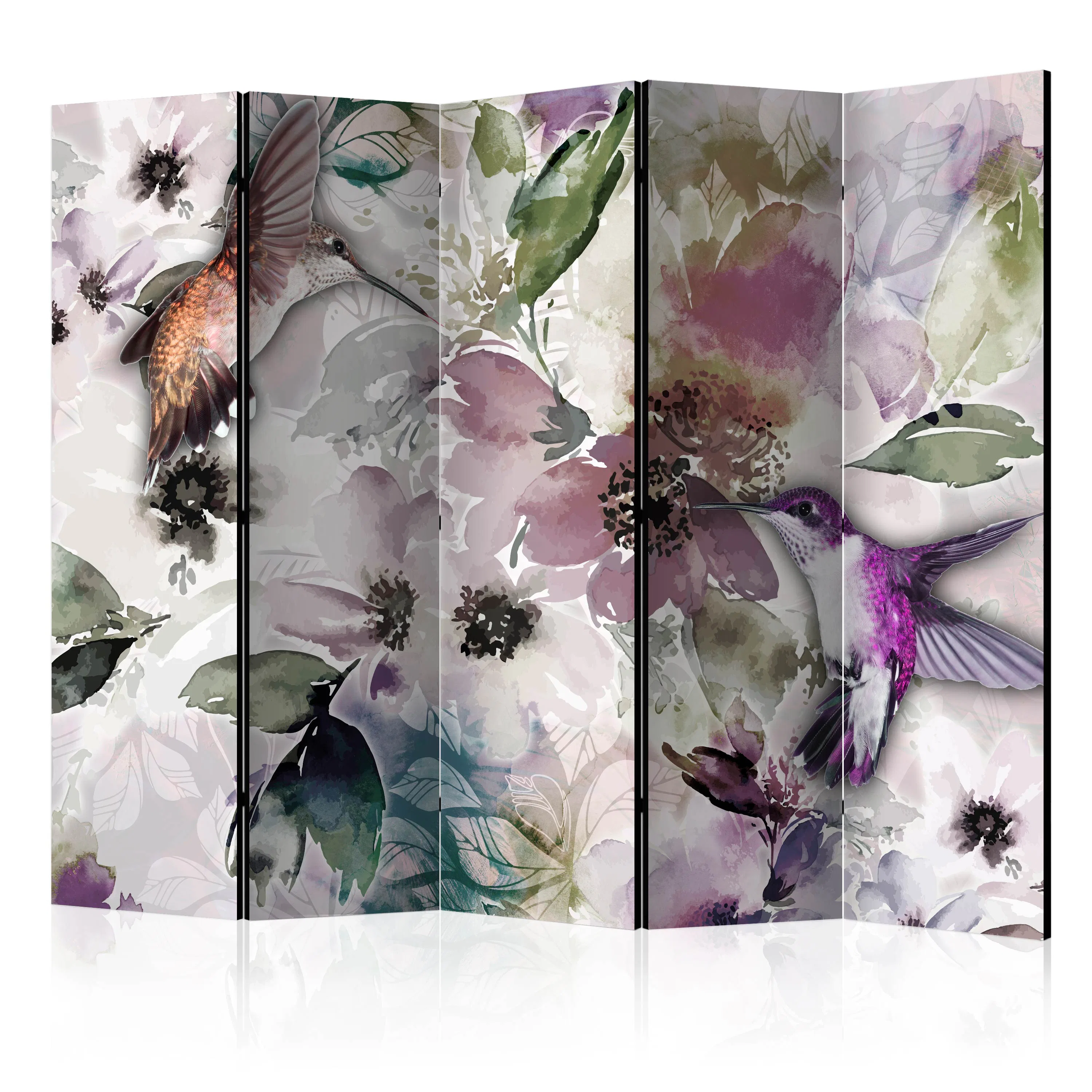 Rumsavdelare Skärmvägg Arkiio Nature in Watercolor II 225x172 cm