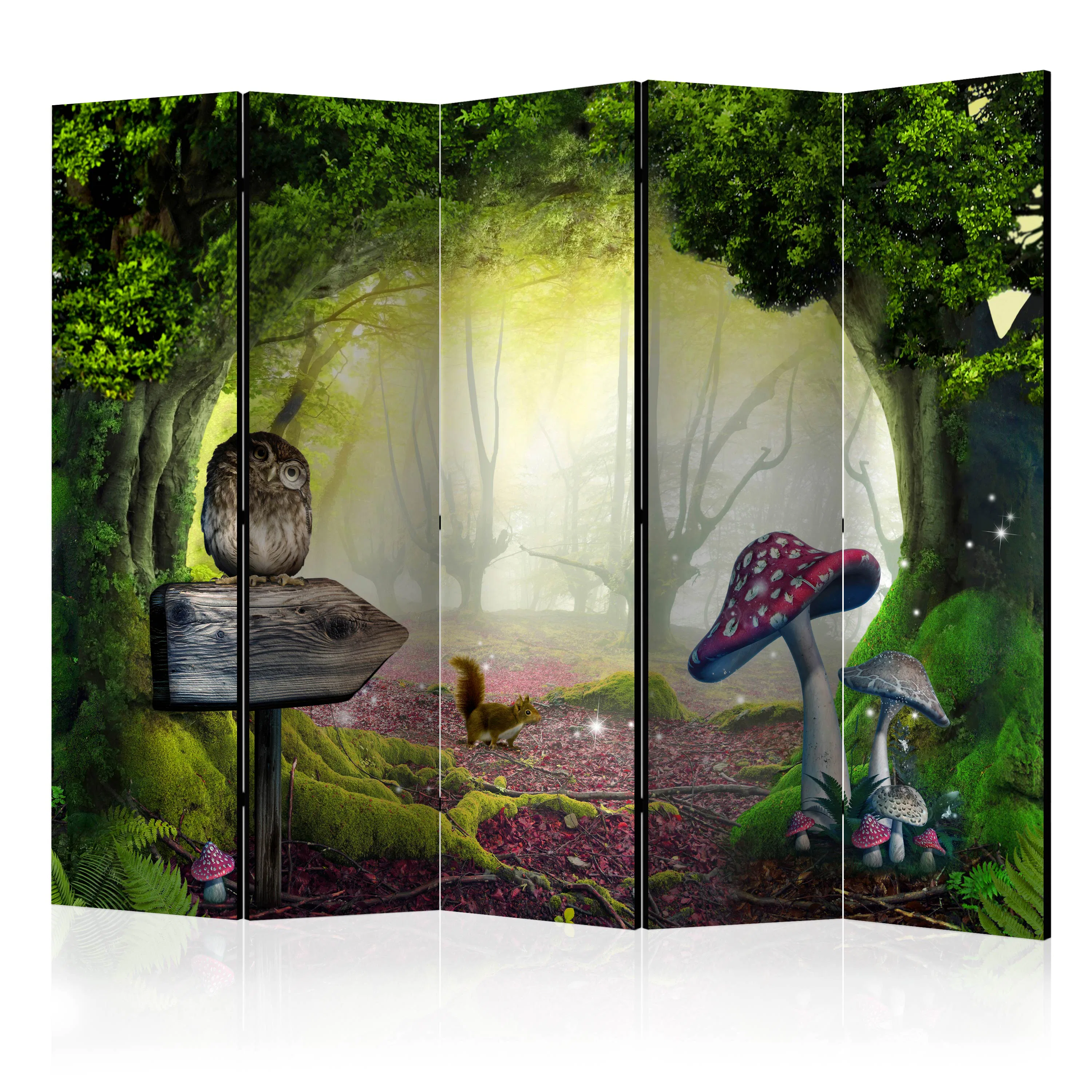 Rumsavdelare Skärmvägg Arkiio Owlish Corner II 225x172 cm