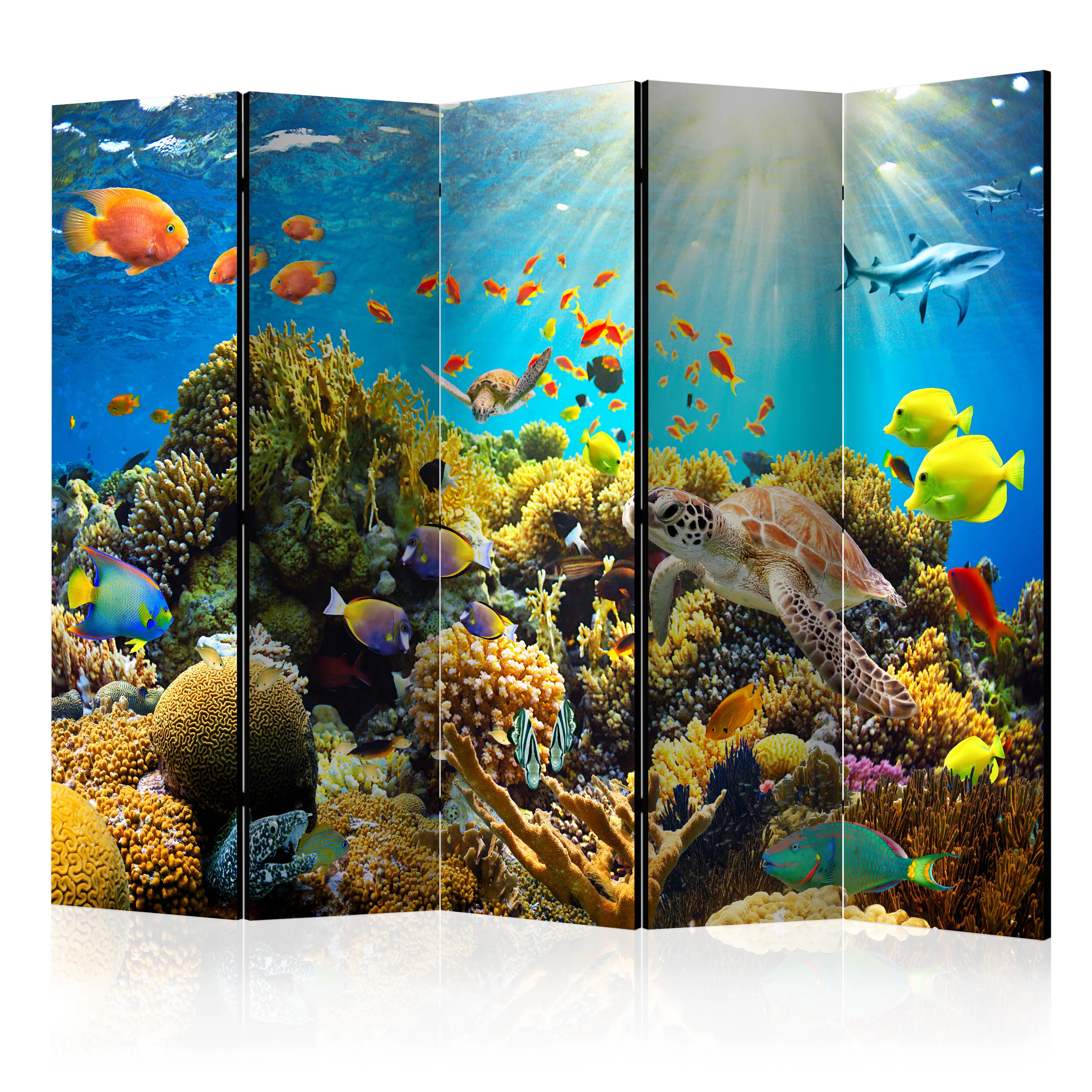 Rumsavdelare Skärmvägg Arkiio Underwater Land II 225x172 cm
