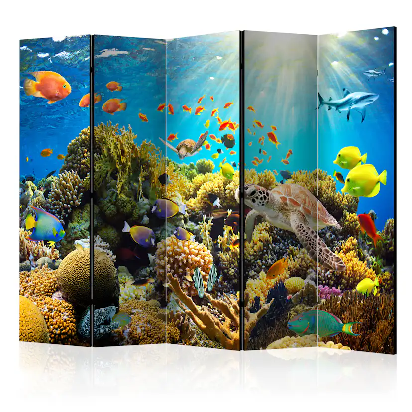 Rumsavdelare Skärmvägg Arkiio Underwater Land II 225x172 cm