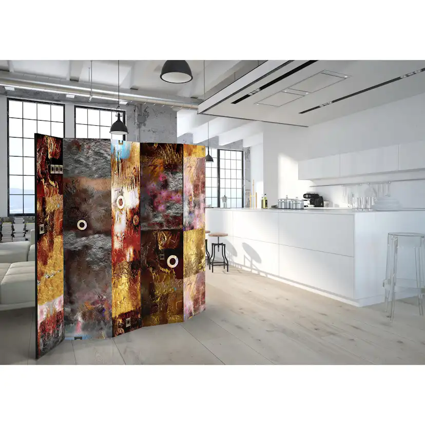 Rumsavdelare Skärmvägg Arkiio Painted Abstraction II 225x172 cm