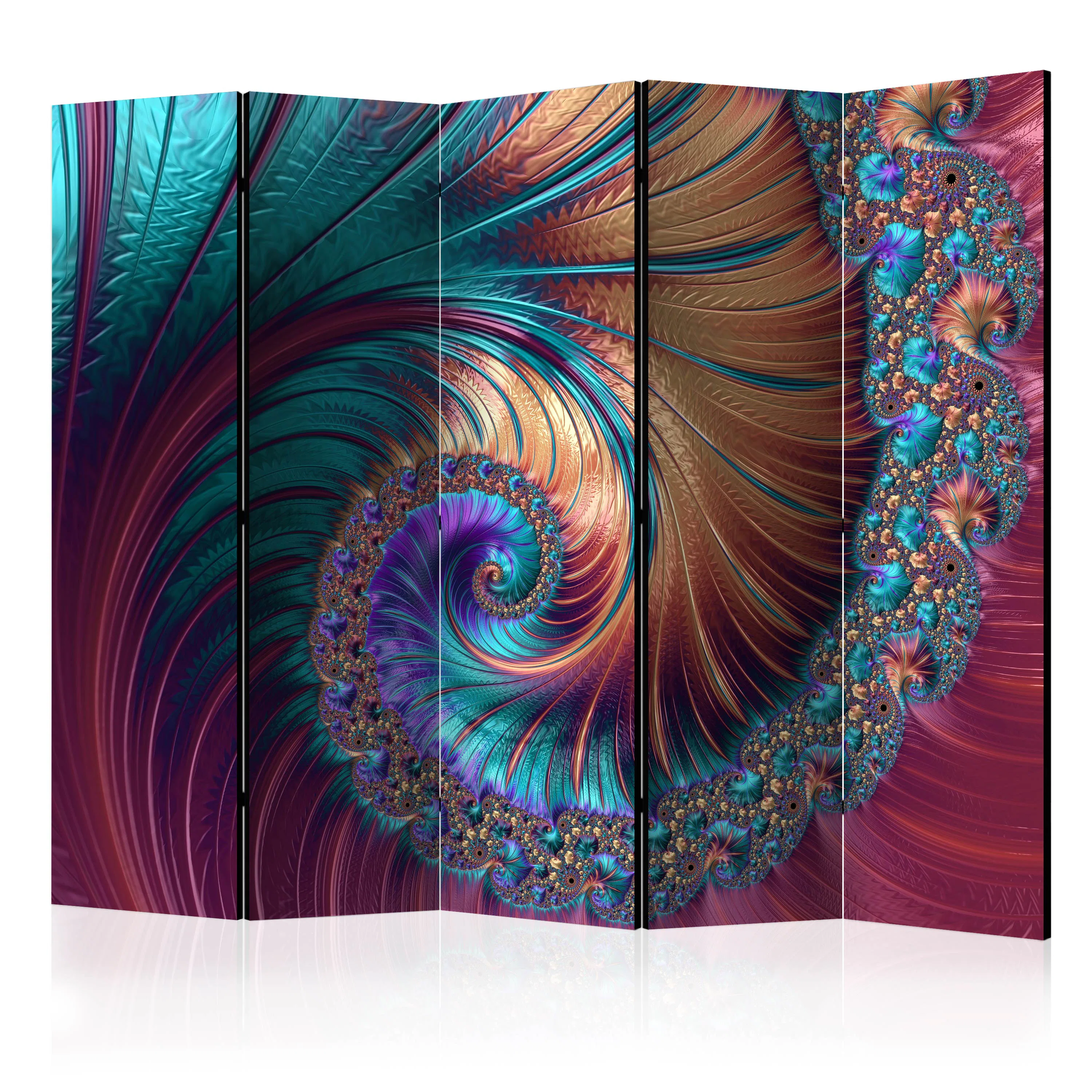 Rumsavdelare Skärmvägg Arkiio Peacock Tail II 225x172 cm