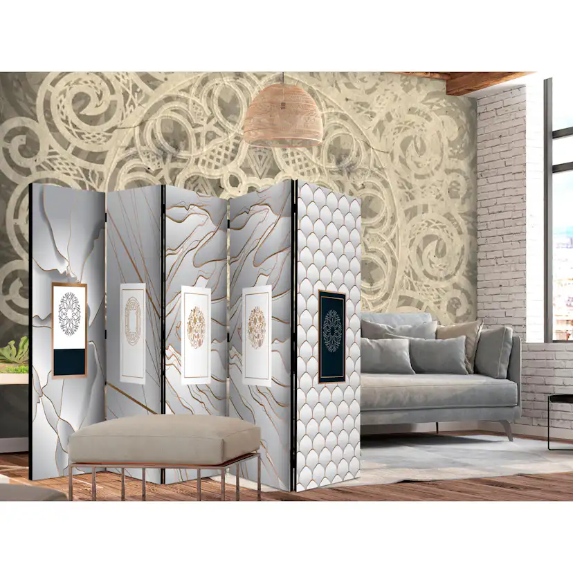Rumsavdelare Skärmvägg Arkiio Labels II 225x172 cm