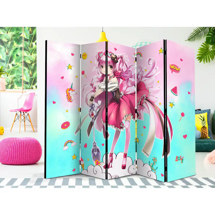 Rumsavdelare Skärmvägg Arkiio Sorceress Miko II 225x172 cm